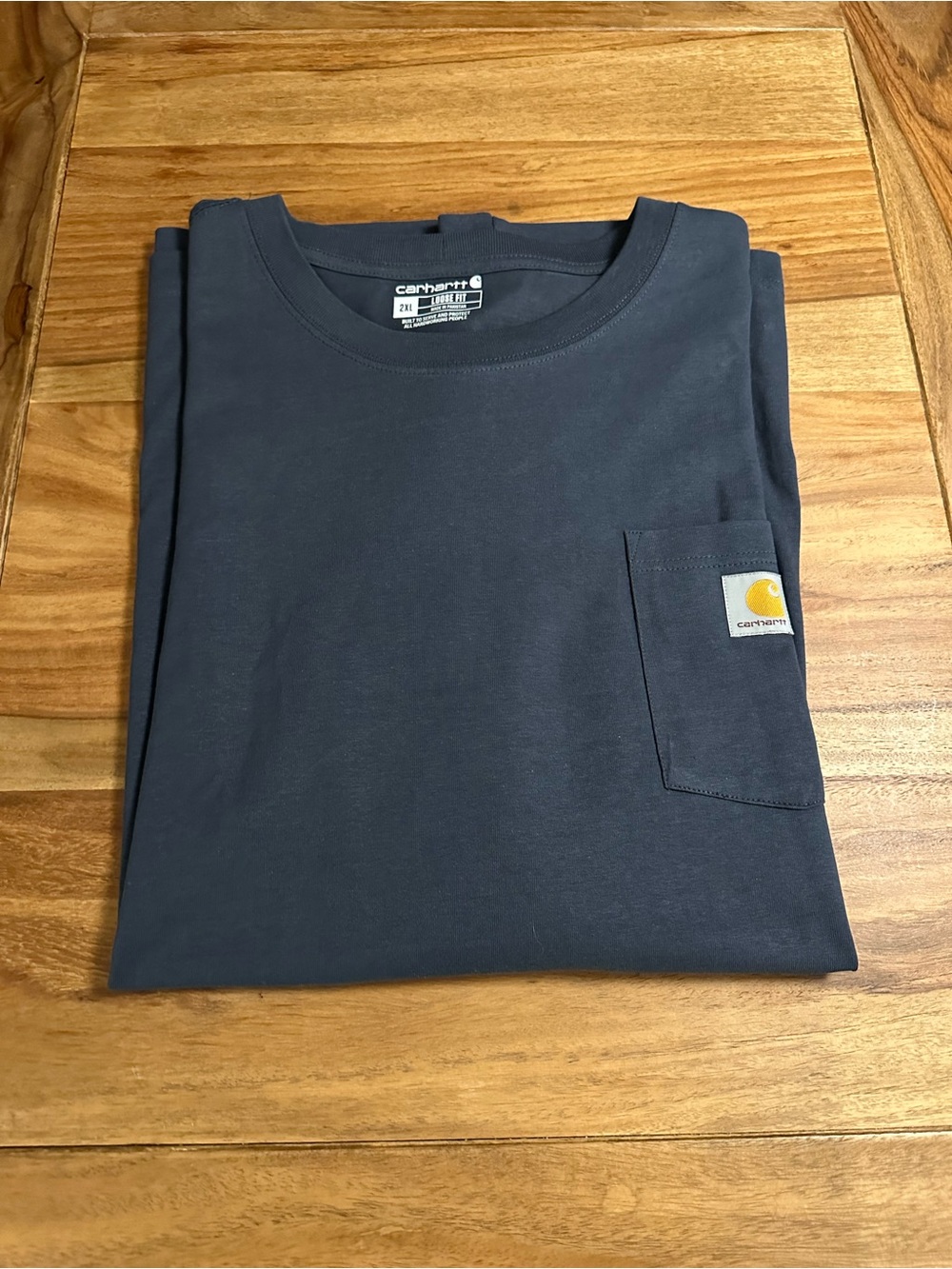 Carhartt Men's Gray Pocket T-Shirt 2XLT NWOT